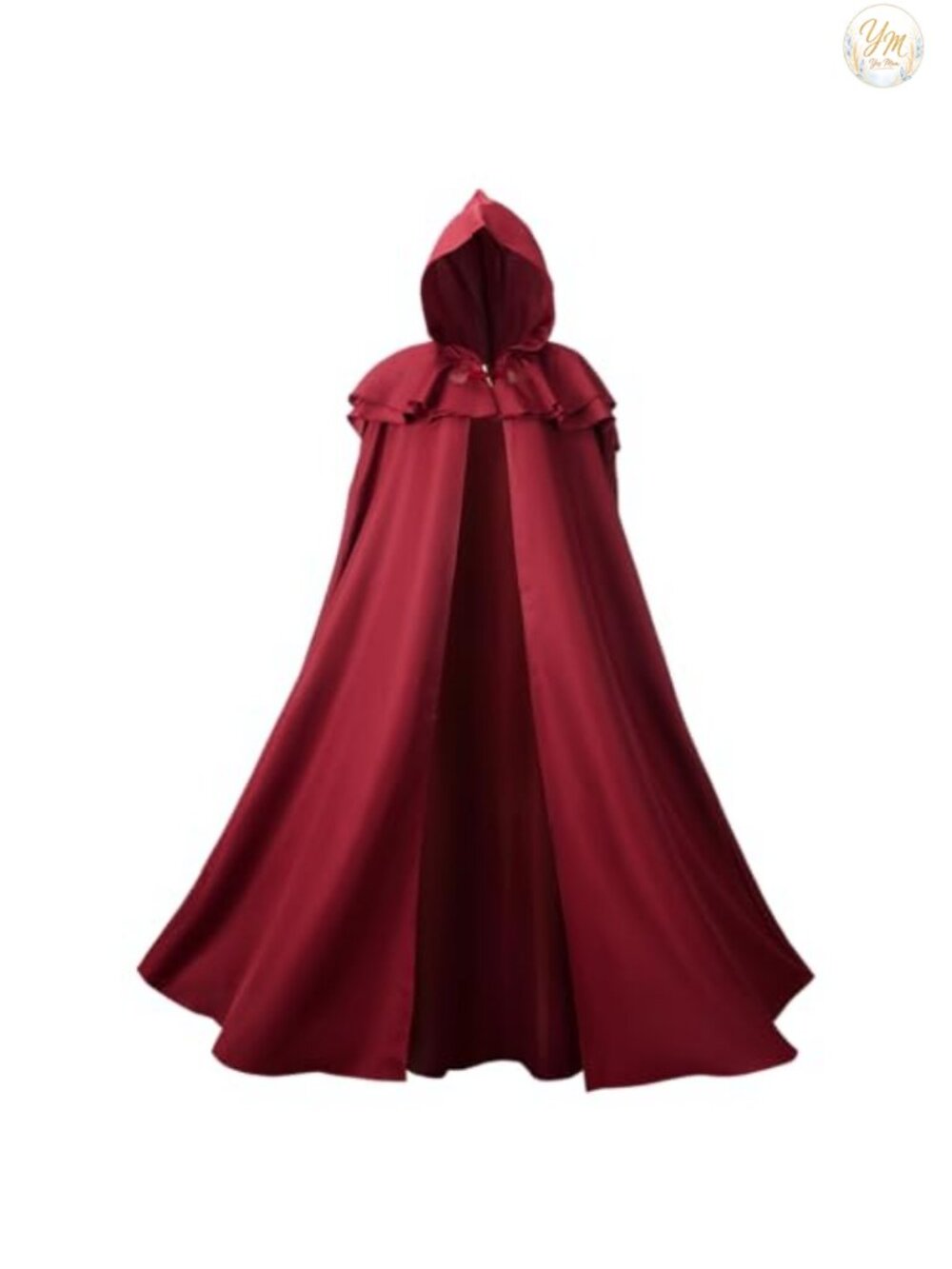 Men's Medieval Hooded Cloak Renaissance Cape Cosplay Costume
